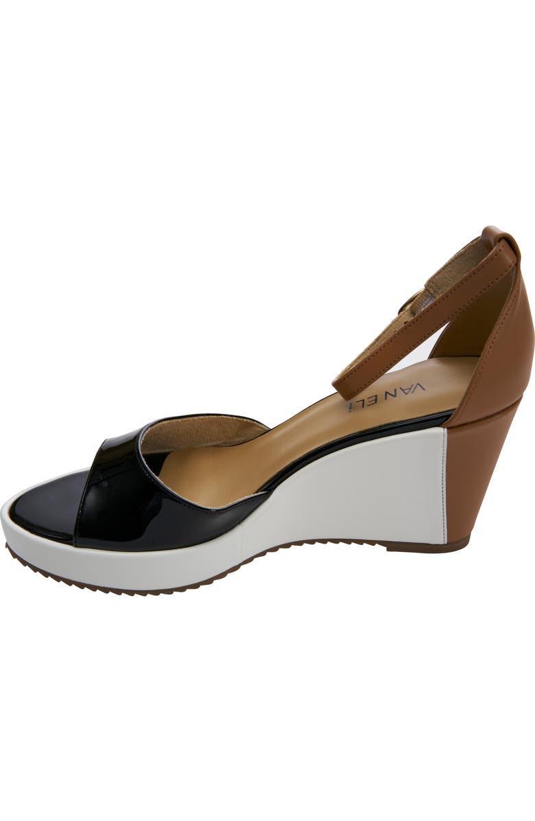 VANELi Lemy Platform Wedge Sandal, Alternate, color, Black Multi