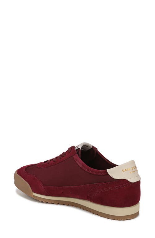 Sam Edelman Ivey Sneaker In Burgundy