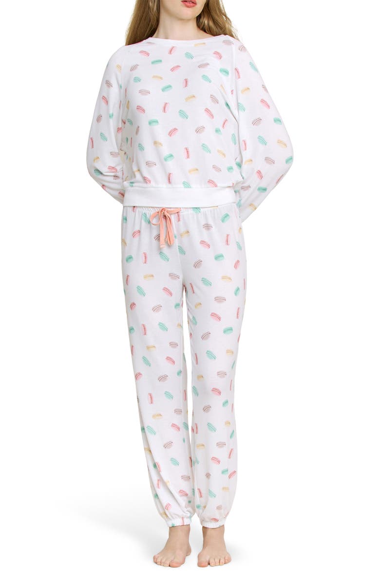 Honeydew Star Seeker Brushed Jersey Pajamas, Main, color, Macarons