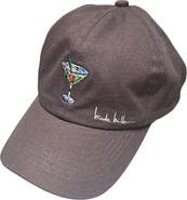 Nicole Miller Martini Icon Baseball Cap