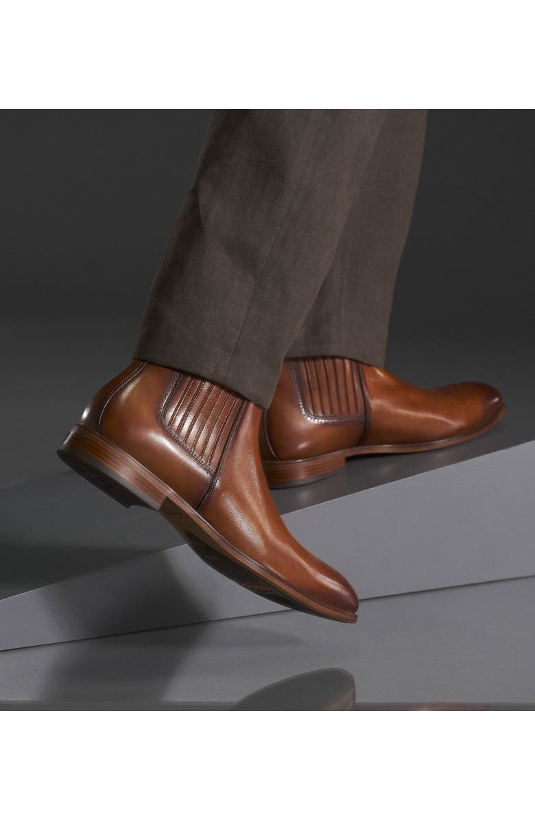 Stacy Adams Bradley Chelsea Boot, Alternate, color, Tan