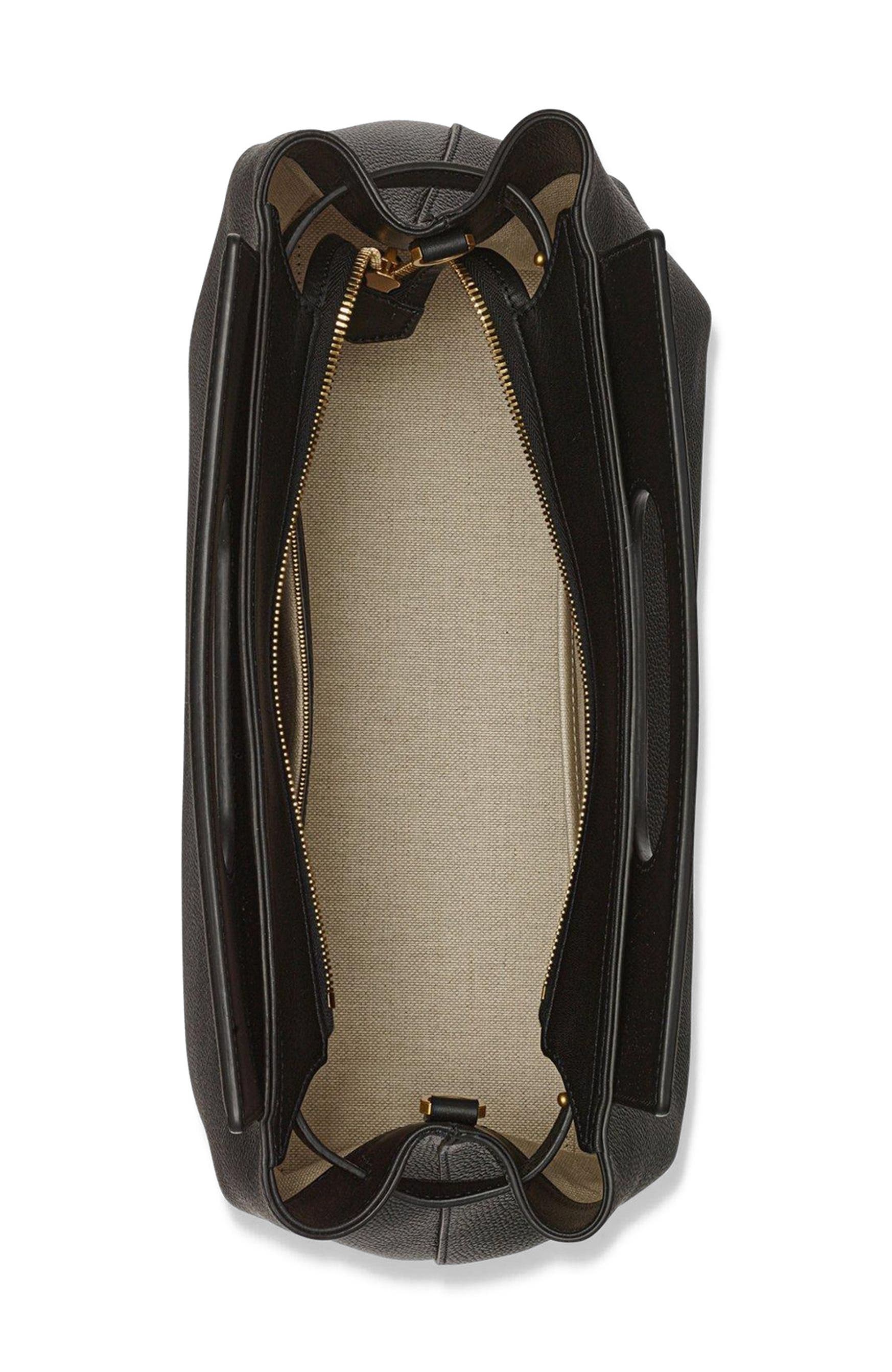 MCM Soft Diamond Shoulder Bag in Embossed Leather, Alternate, color, 