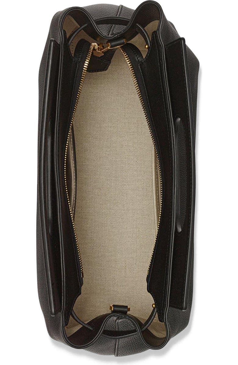 MCM Soft Diamond Shoulder Bag in Embossed Leather, Alternate, color,