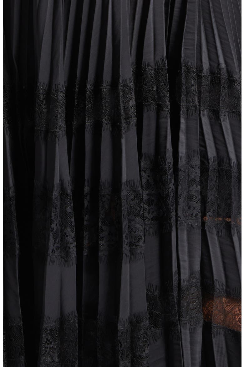 Roselyn Handkerchief Dress, Alternate, color, BLACK