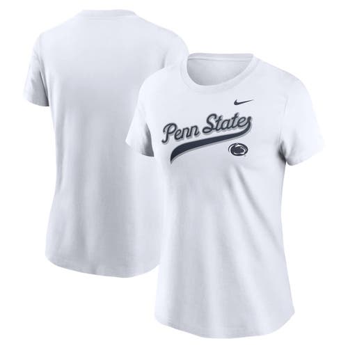 Nike White Penn State Nittany Lions Local Script T-shirt
