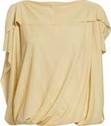 SETCHU Sheer Drape Top