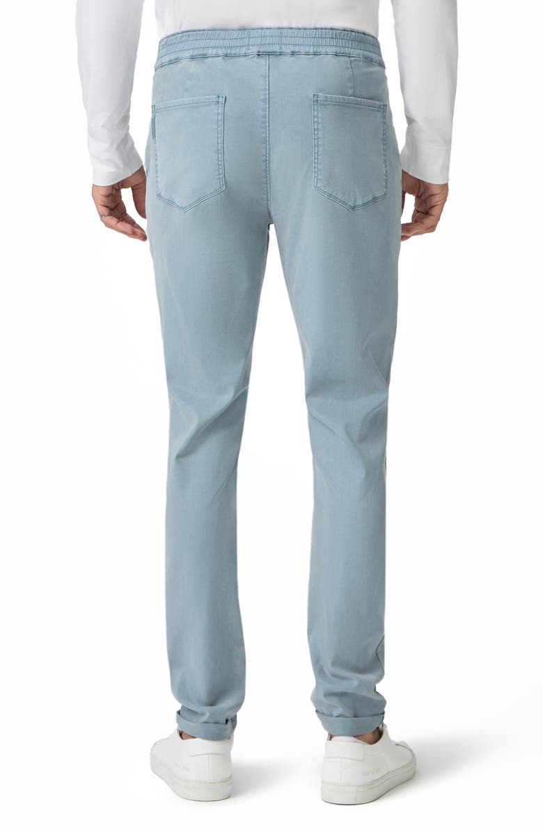 PAIGE Fraser Brushed Twill Pants, Alternate, color, Vintage Blue Shell