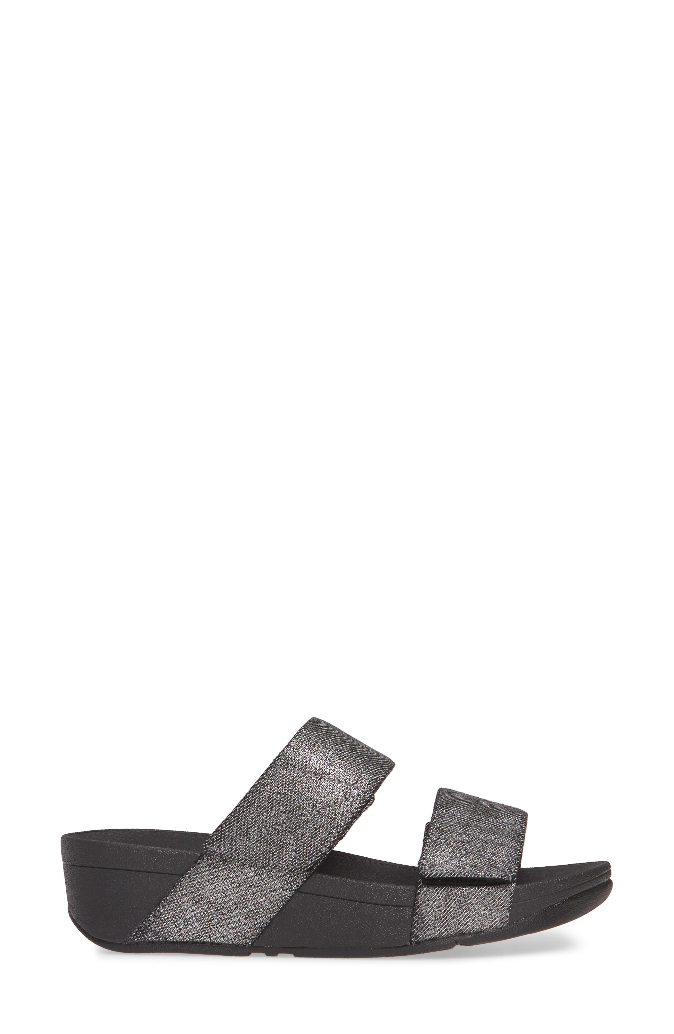 FitFlop Mina Shimmer Slide Sandal, Alternate, color, 