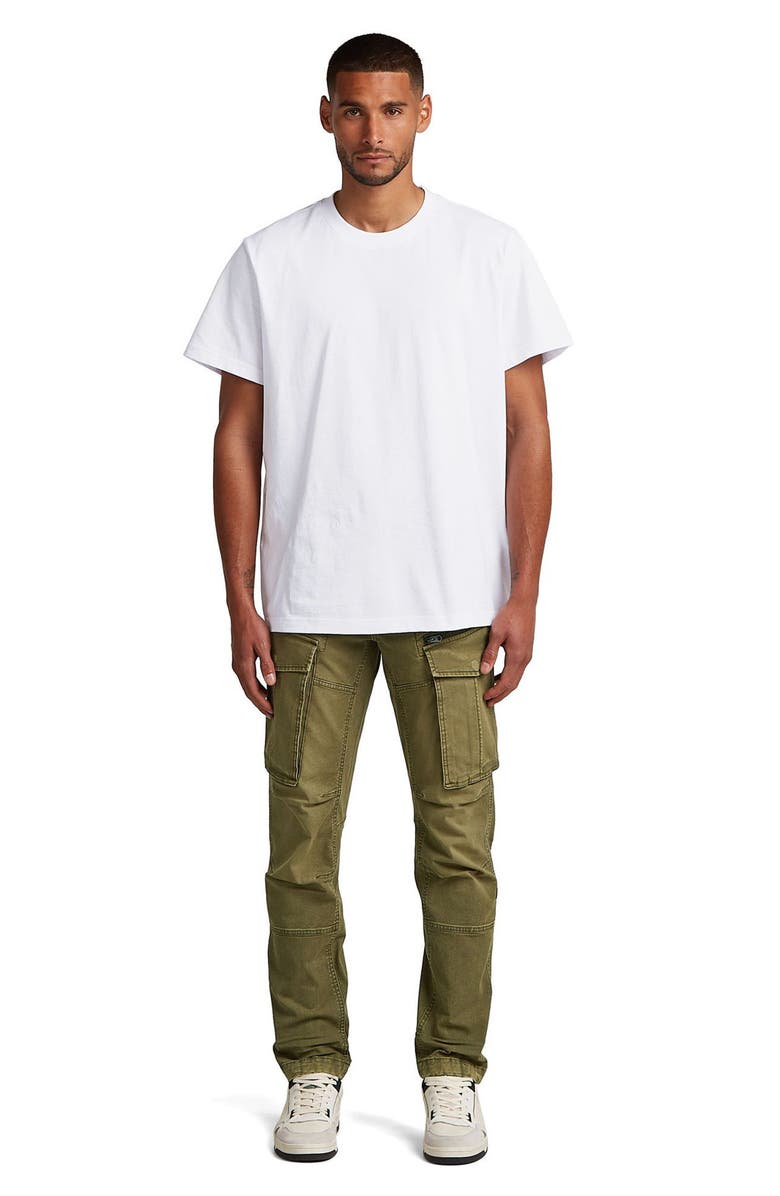 G-STAR Rovic Zip 3D Tapered Fit Cargo Pants, Alternate, color, Vintage Dust Dark Olive