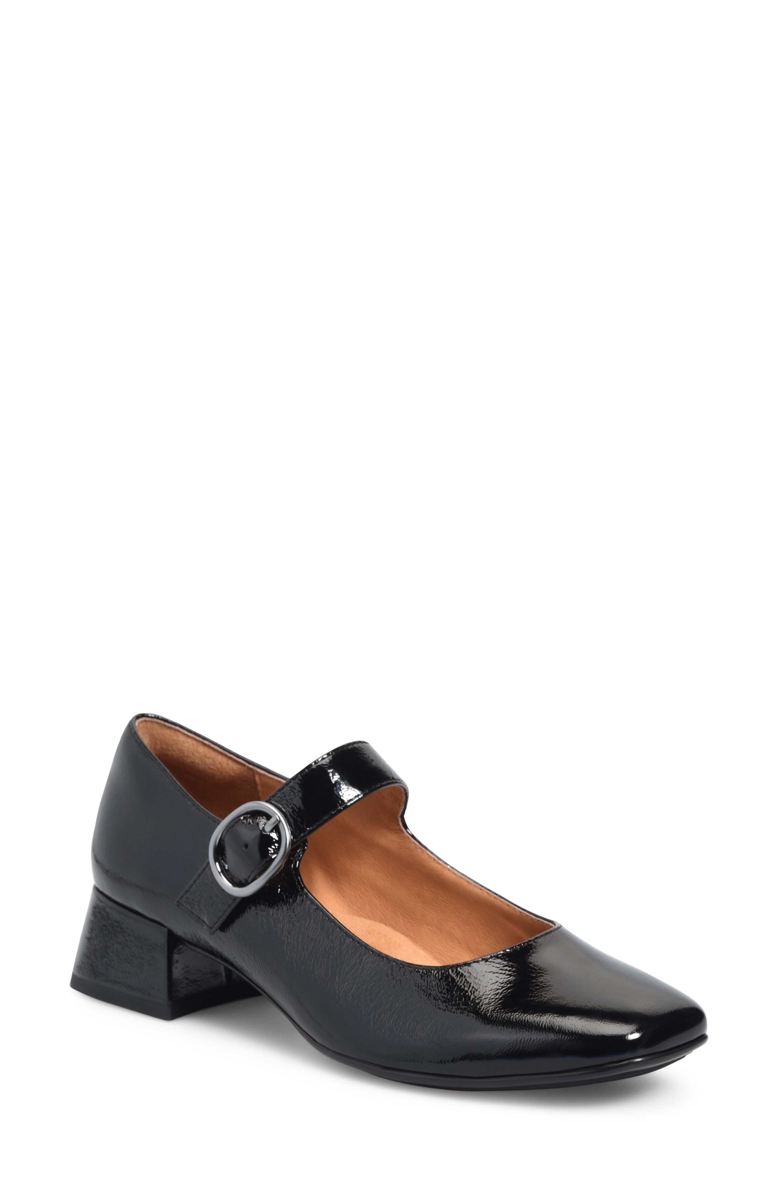Söfft Laura Mary Jane Pump, Main, color, Black Patent