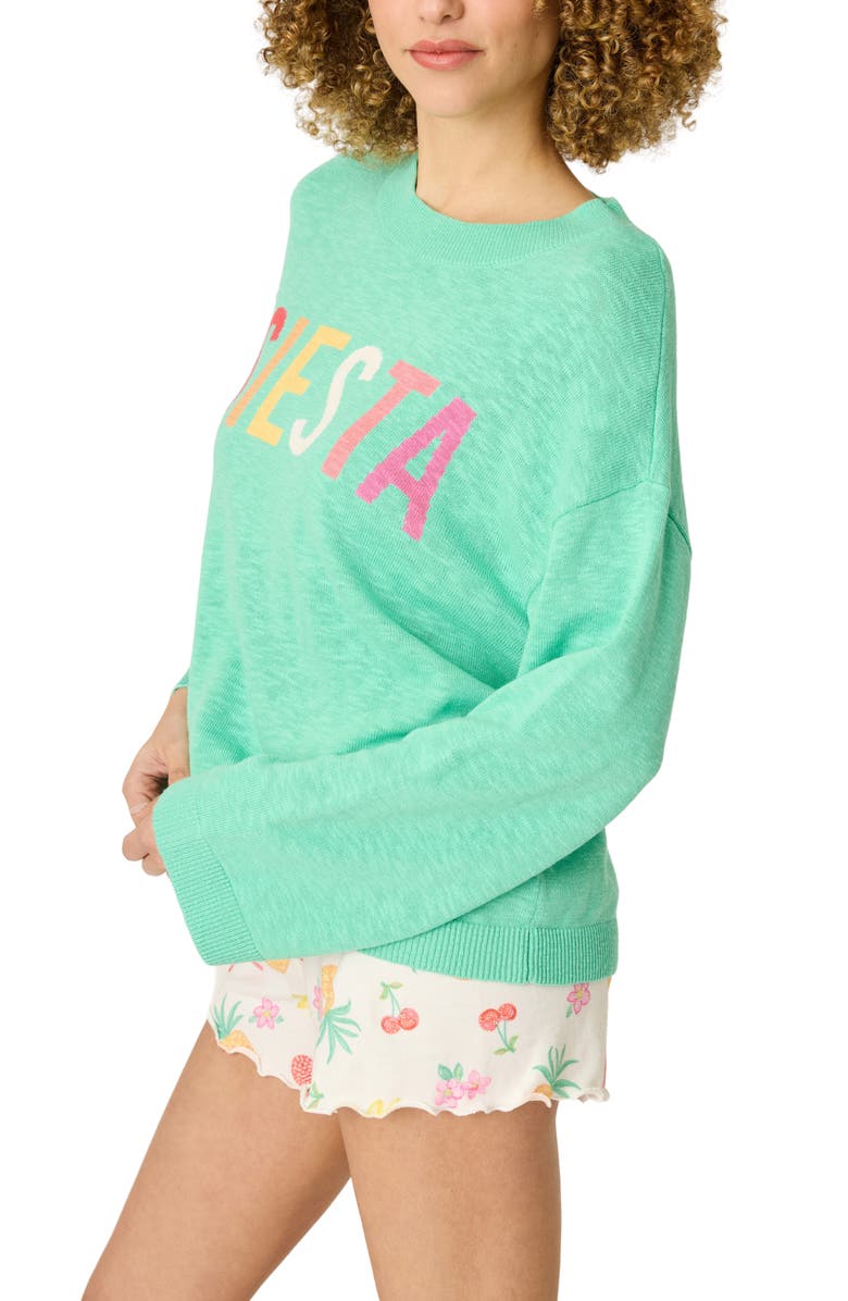 PJ Salvage Viva La Vida Crewneck Sweater, Alternate, color, 