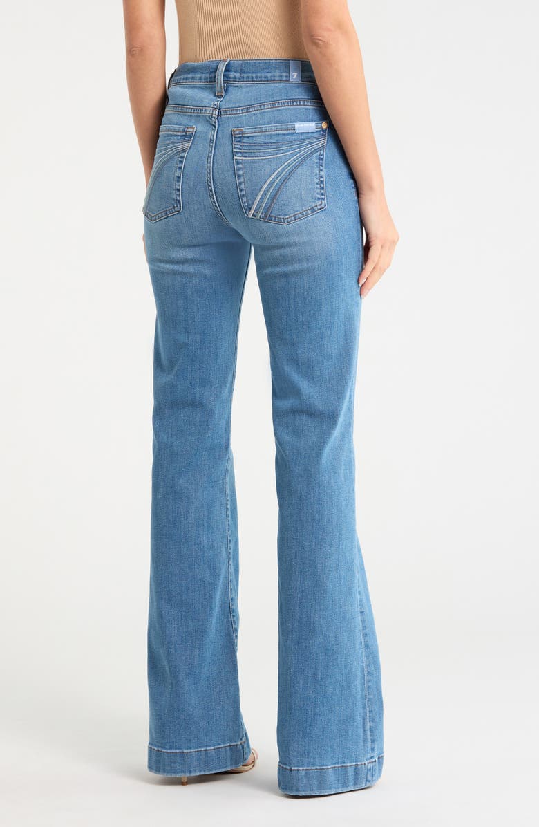 7 For All Mankind Dojo Mid Rise Flare Jeans, Alternate, color, Athens