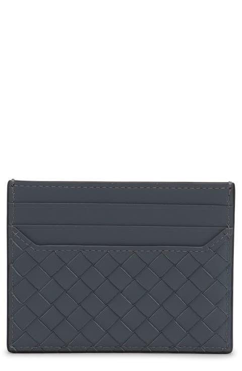 Intrecciato Piccolo Leather Card Holder