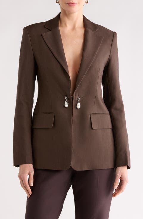 Mel Notch Lapel Blazer