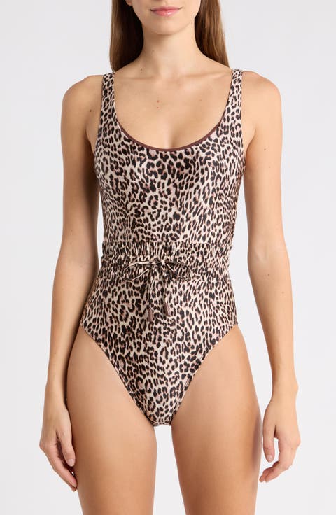 Waist Framer One-Piece Swimsuit