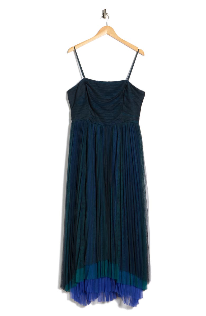 Chelsea28 Tulle Party Dress, Alternate, color, Navy Combo