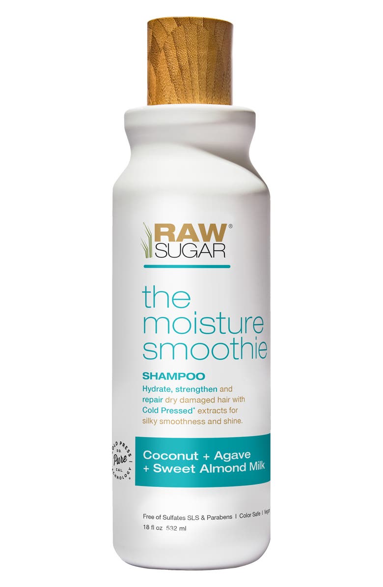 RAW SUGAR Moisture Smoothie Shampoo, Main, color,