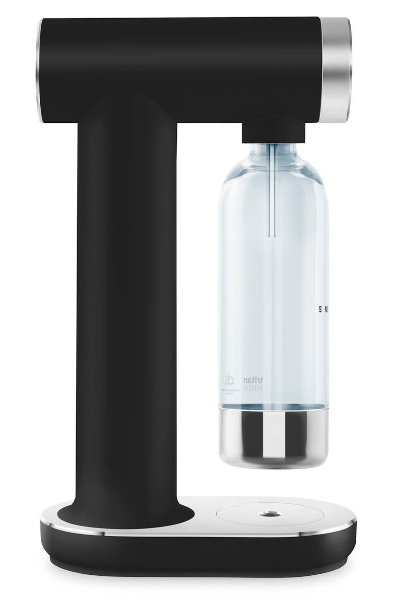 smeg Sparkling Water Maker, Alternate, color, Matte Black