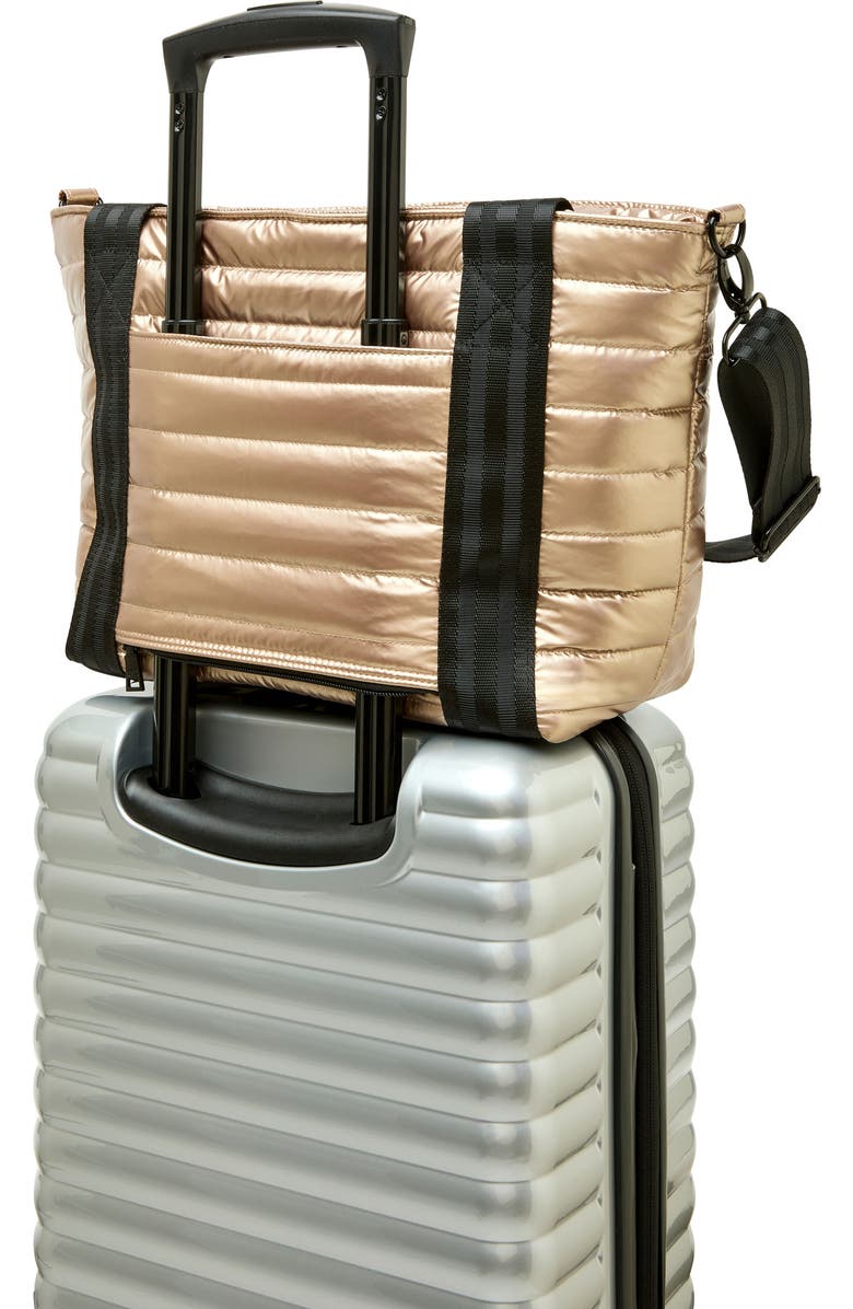 THINK ROYLN Jr. Jetset Wingman Tote Bag, Alternate, color, Pearl Cashmere