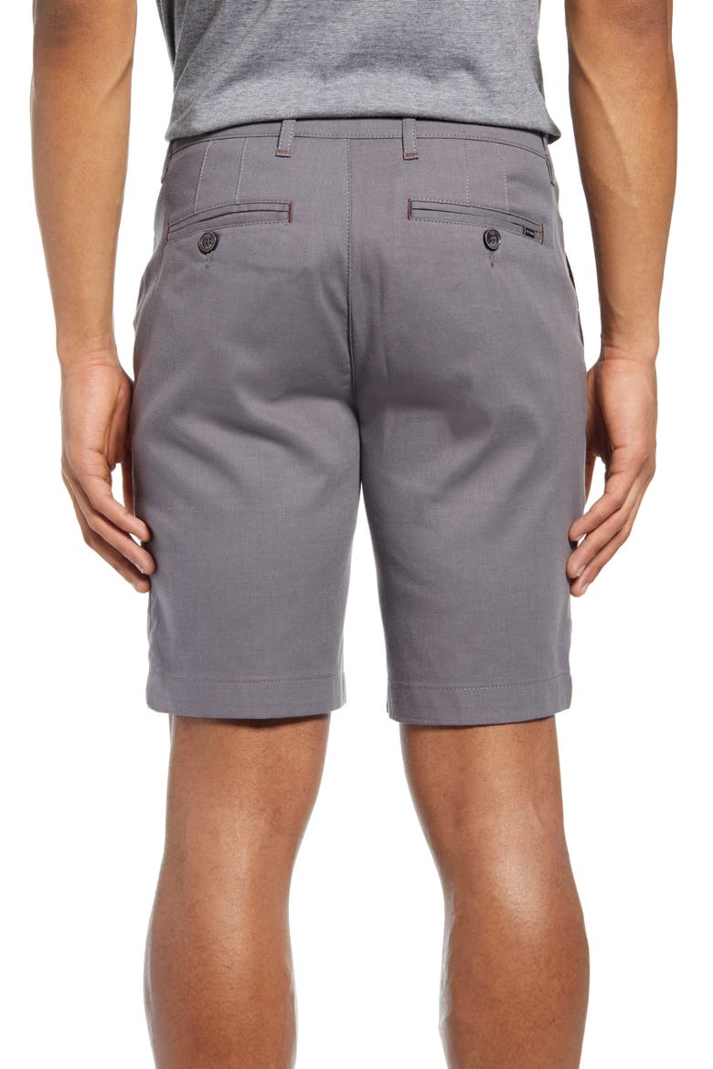 Cortrom Slim Fit Shorts, Alternate, color, LIGHT GREY