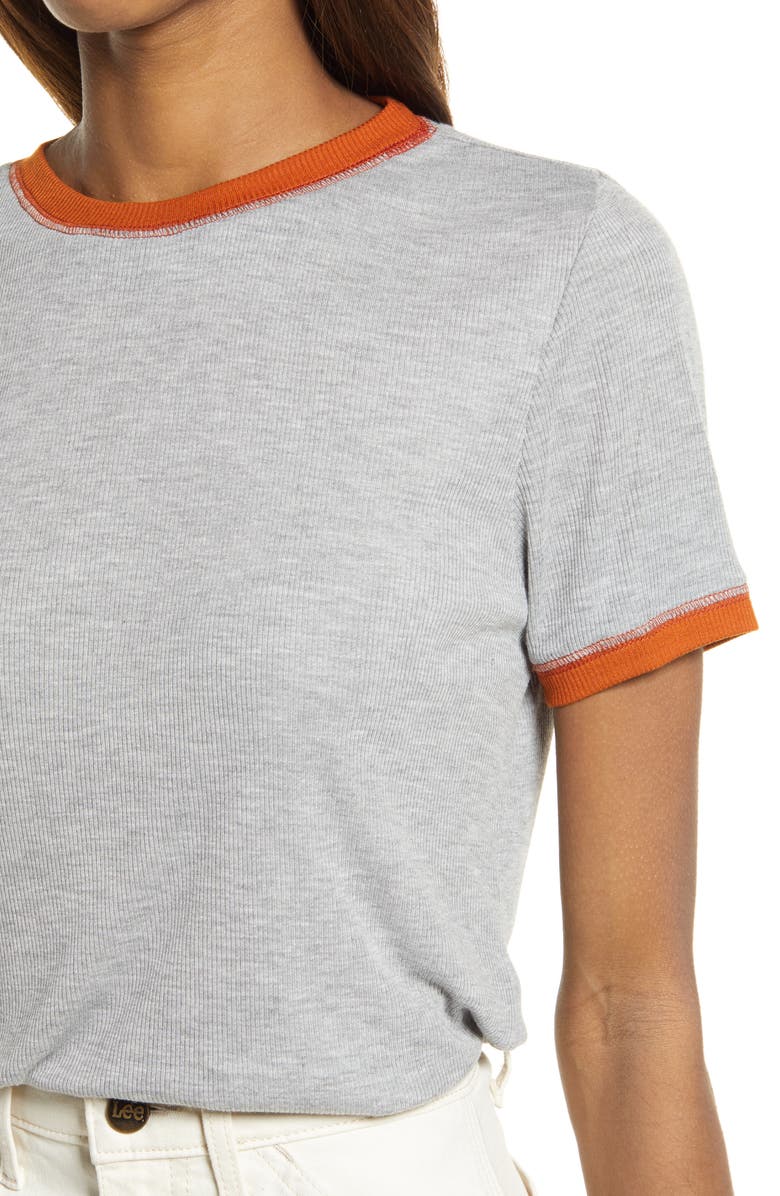 Treasure & Bond Ringer Tee, Alternate, color,