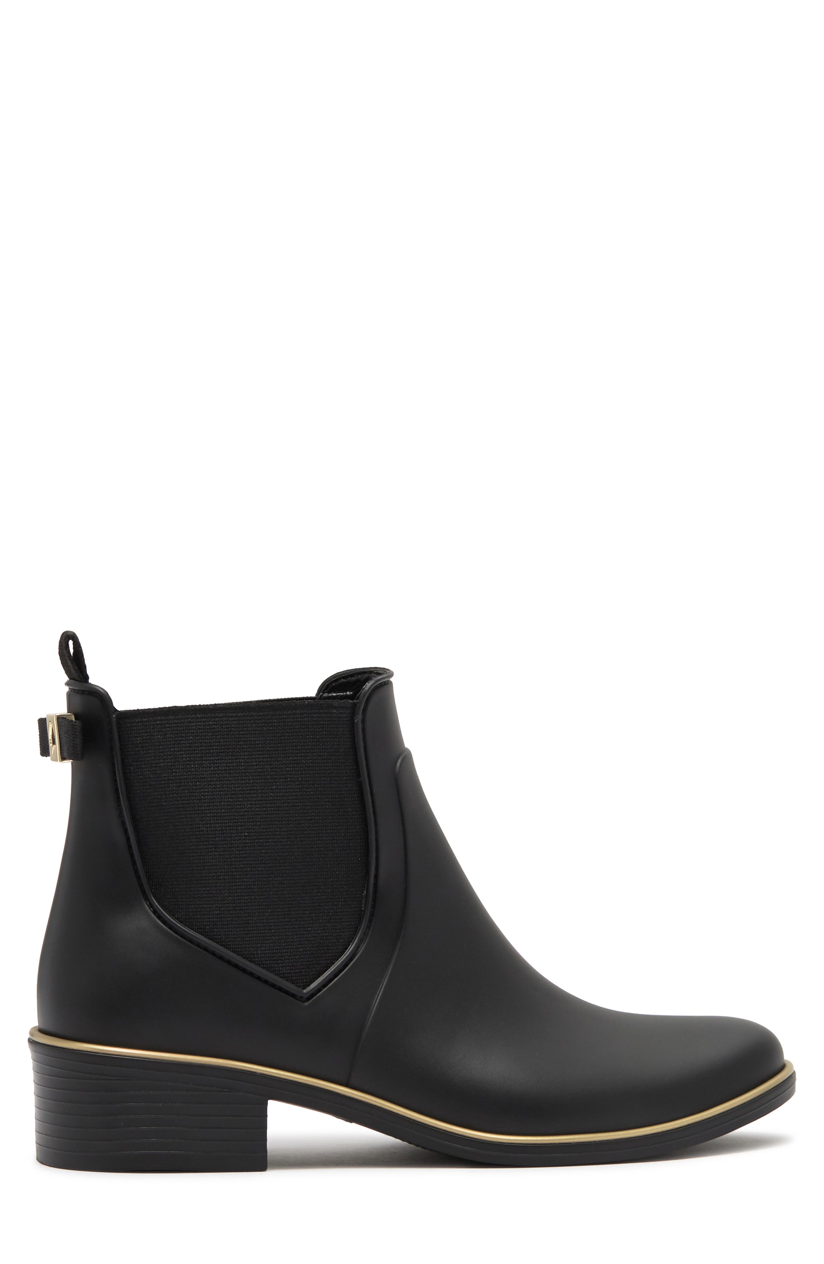 Kate Spade New York solstice rain boot, Alternate, color, Black