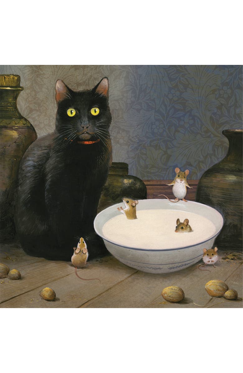 NEW YORK PUZZLE COMPANY Mice Will Play 500 Piece Puzzle, Alternate, color, NO COLOR