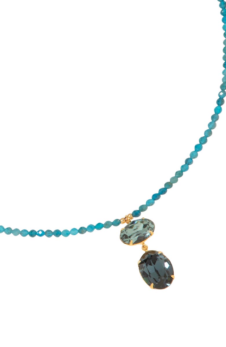 Jennifer Behr Freya Pendant Necklace, Alternate, color, Apatite