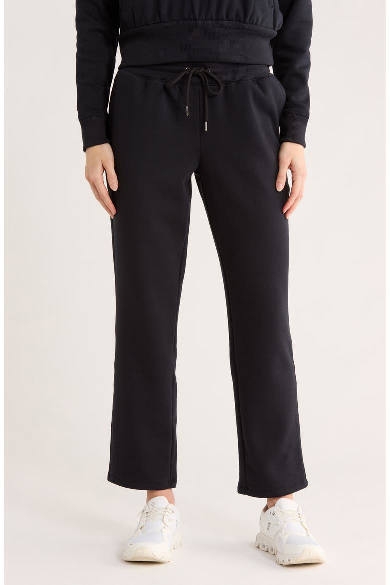 Roxie Fleece Pants, Main, color, BLACK