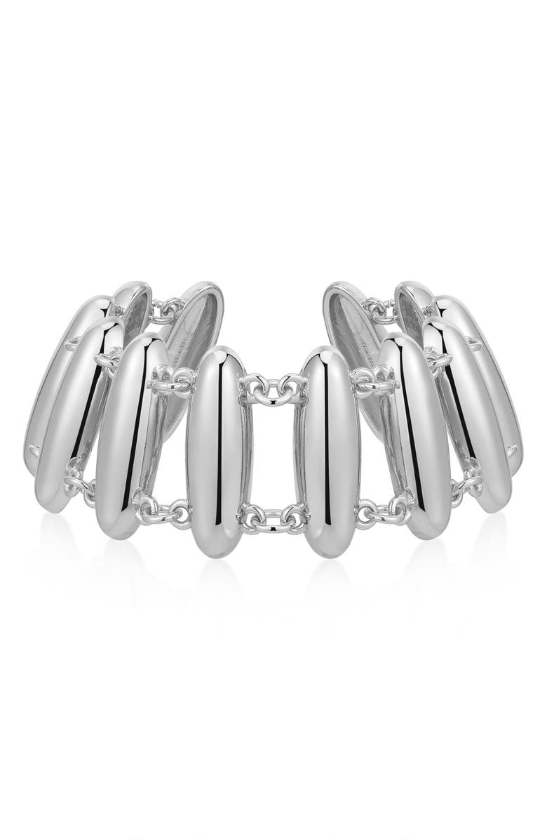 Luv AJ Milan Bracelet, Main, color, Silver