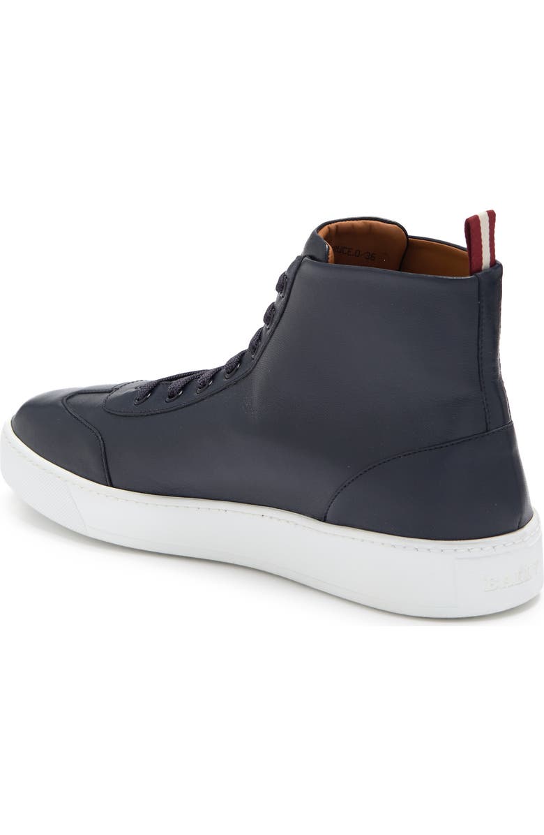 Bally Bruce Leather High-Top Sneaker, Alternate, color,