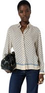 GERARD DAREL Clariane Monogram Print Shirt