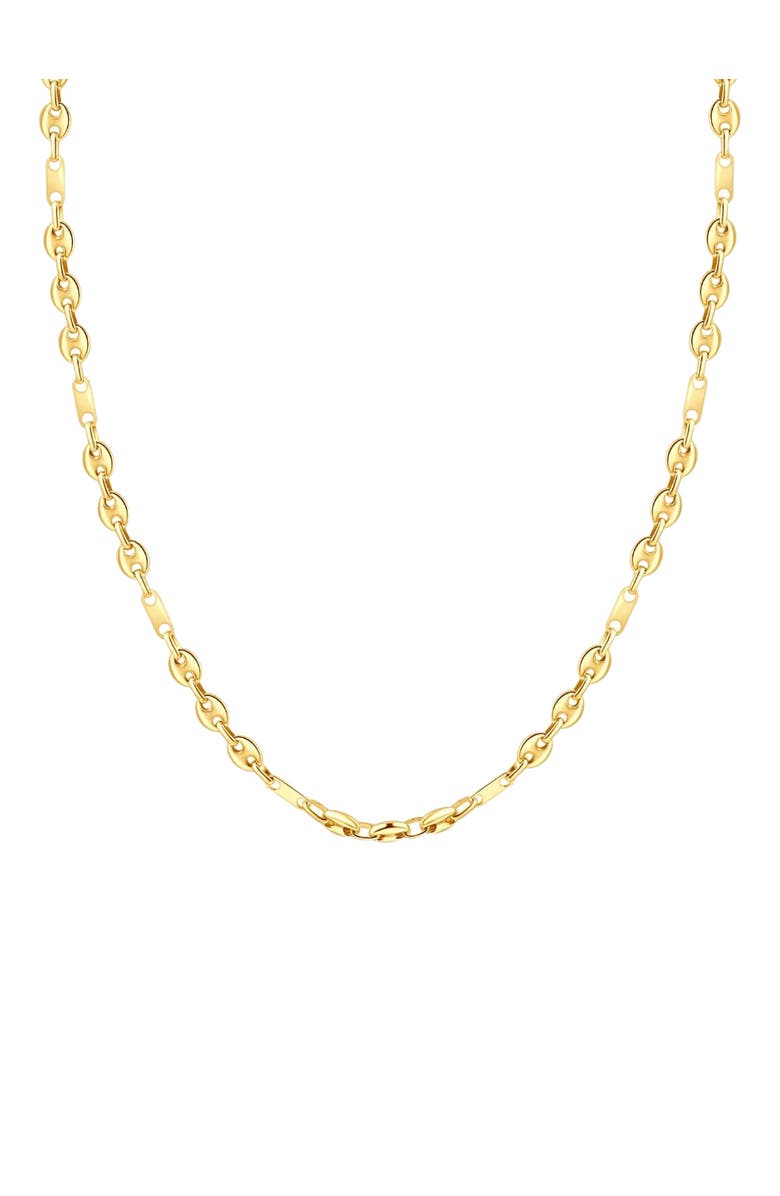Bliss Diamond 14k Gold Women
s 22" Marine Chain Necklace 14.2 Grams 5.5mm Thick, Main, color, 14K Yellow Gold