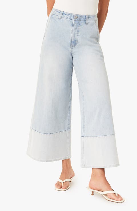 Addie Cuffed Gaucho Jeans