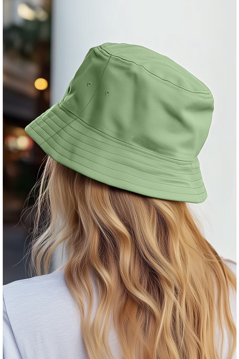 Lil Peach Bucket Hat, Alternate, color, Turf Green