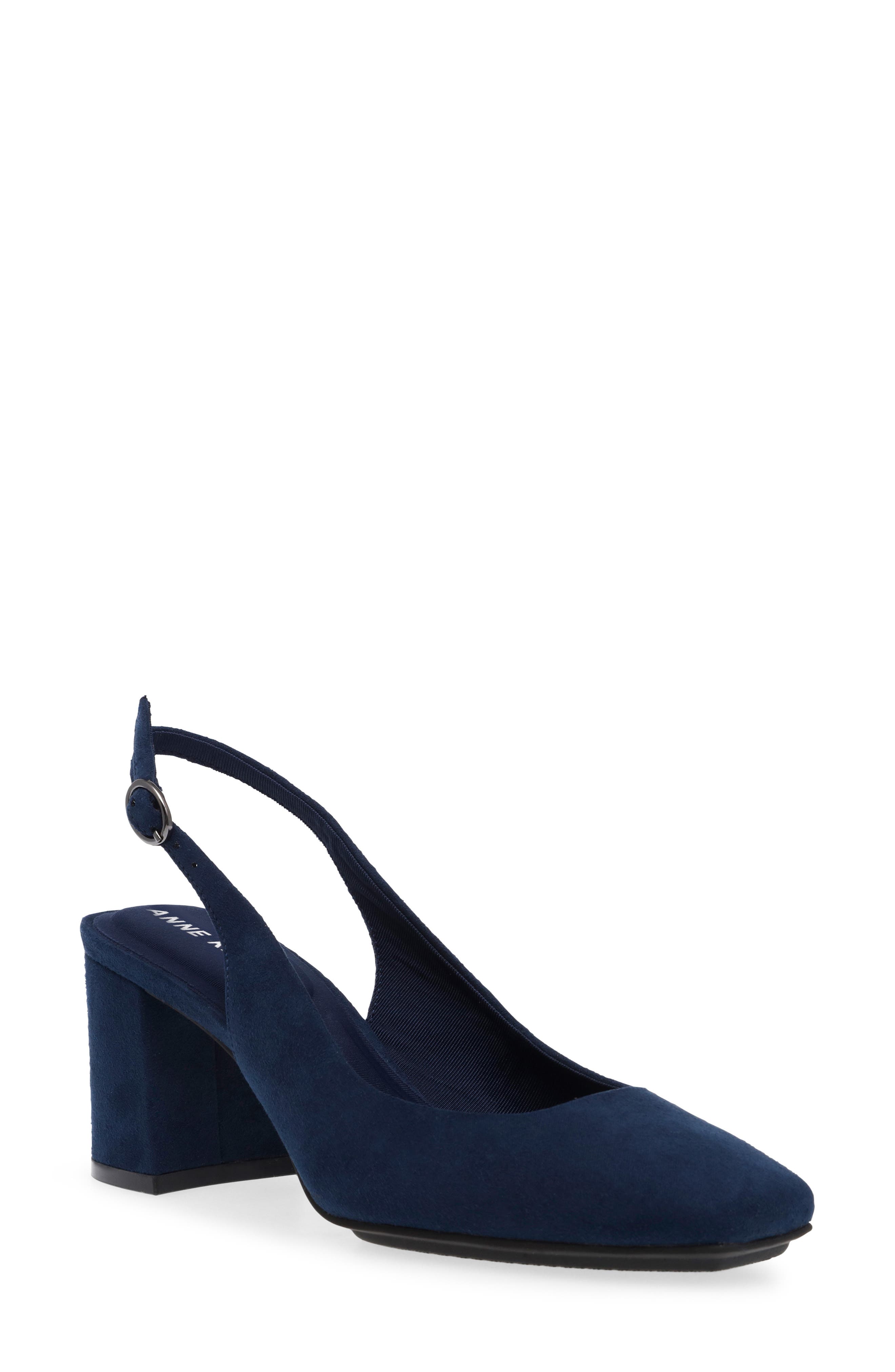Lizette Slingback Pump, Main, color, NAVY