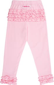RuffleButts Toddler Girls Ruffle Leggings with Signature Rear Ruffles