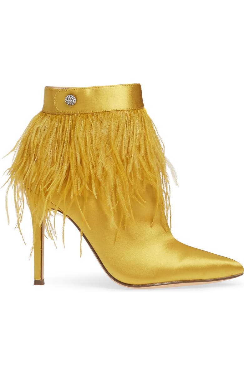 Nina Danella Feather Bootie, Alternate, color,