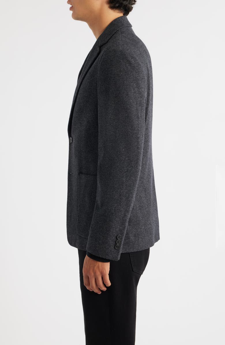 Theory Clinton Textured Knit Twill Sport Coat, Alternate, color, Baltic Multi