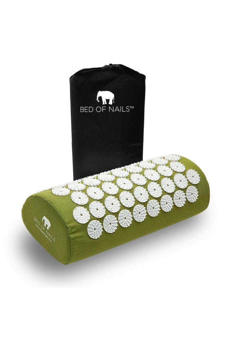 Bon Acupressure Pillow Original Acupressure Design with 2142 Precision Nails, Main, color, Green