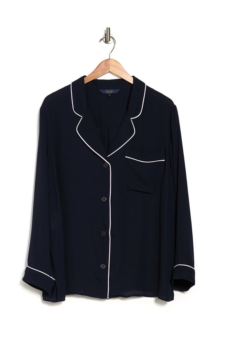 Rachel Roy Nova Button Down Shirt, Alternate, color, 