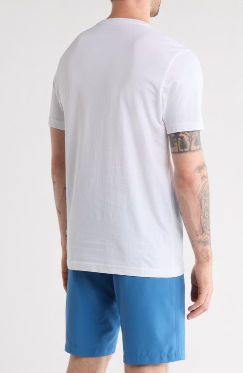 Travismathew Desert Man Cotton Graphic T-shirt In White