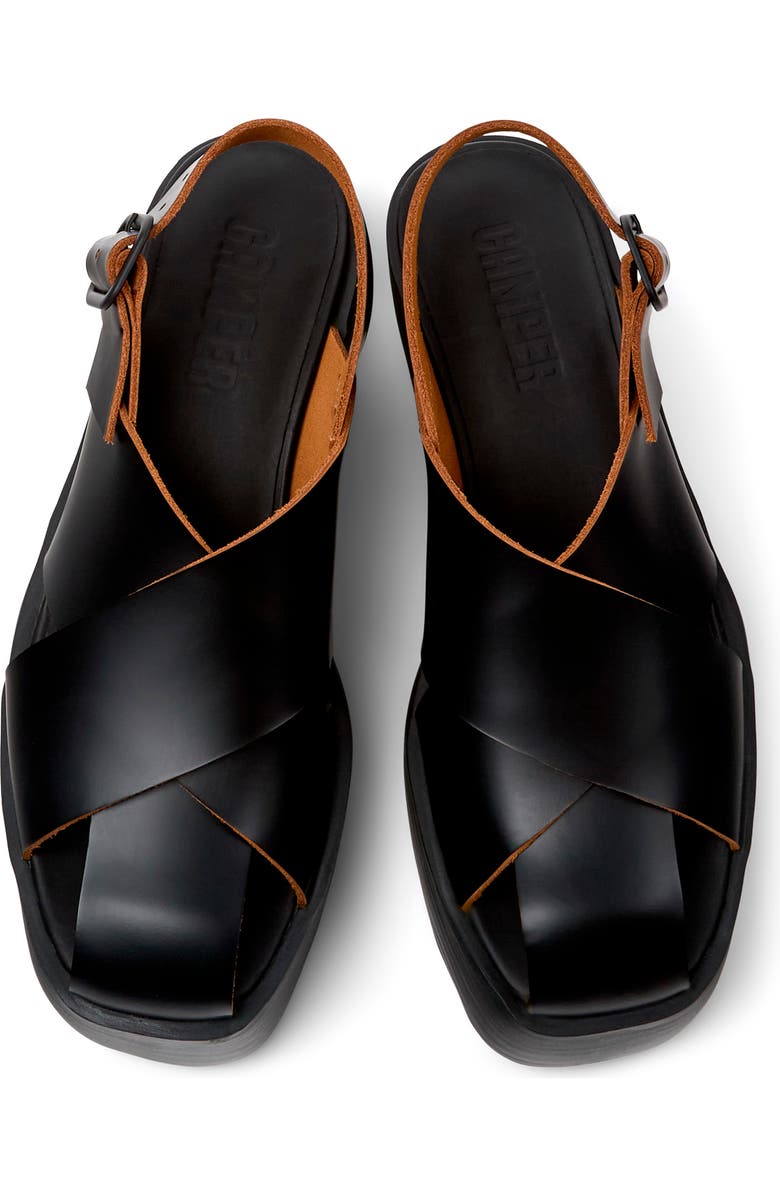 Camper Billie Slingback Platform Sandal, Alternate, color,