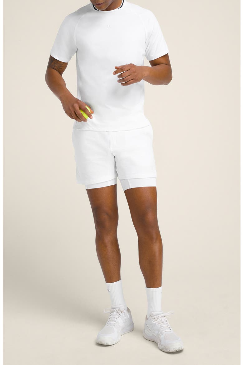 Set Point Performance Lined Shorts, Alternate, color, BRIGHT WHITE