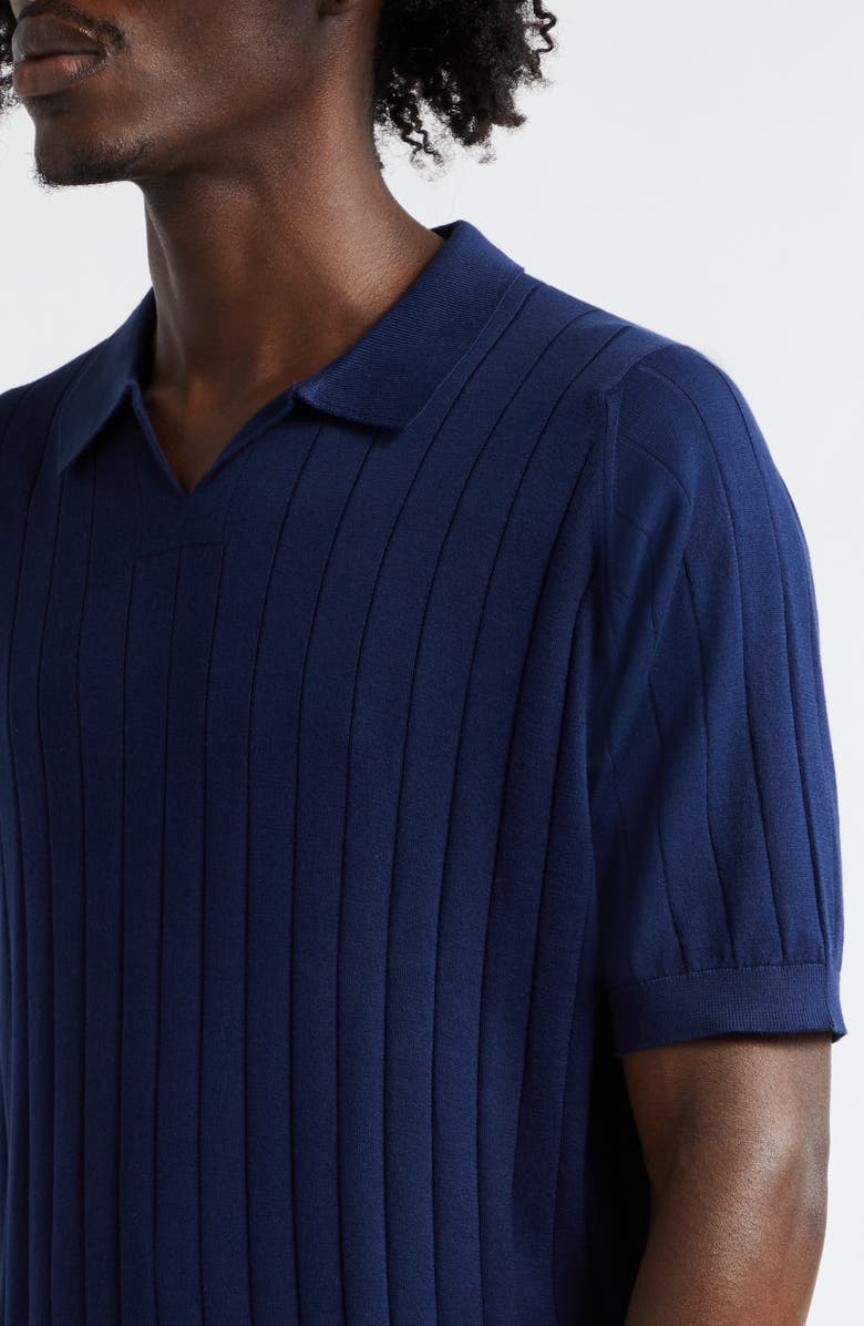 John Smedley Roper Skipper Cotton Polo Sweater, Alternate, color, 