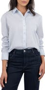 KUT from the Kloth Milla Crop Shirt