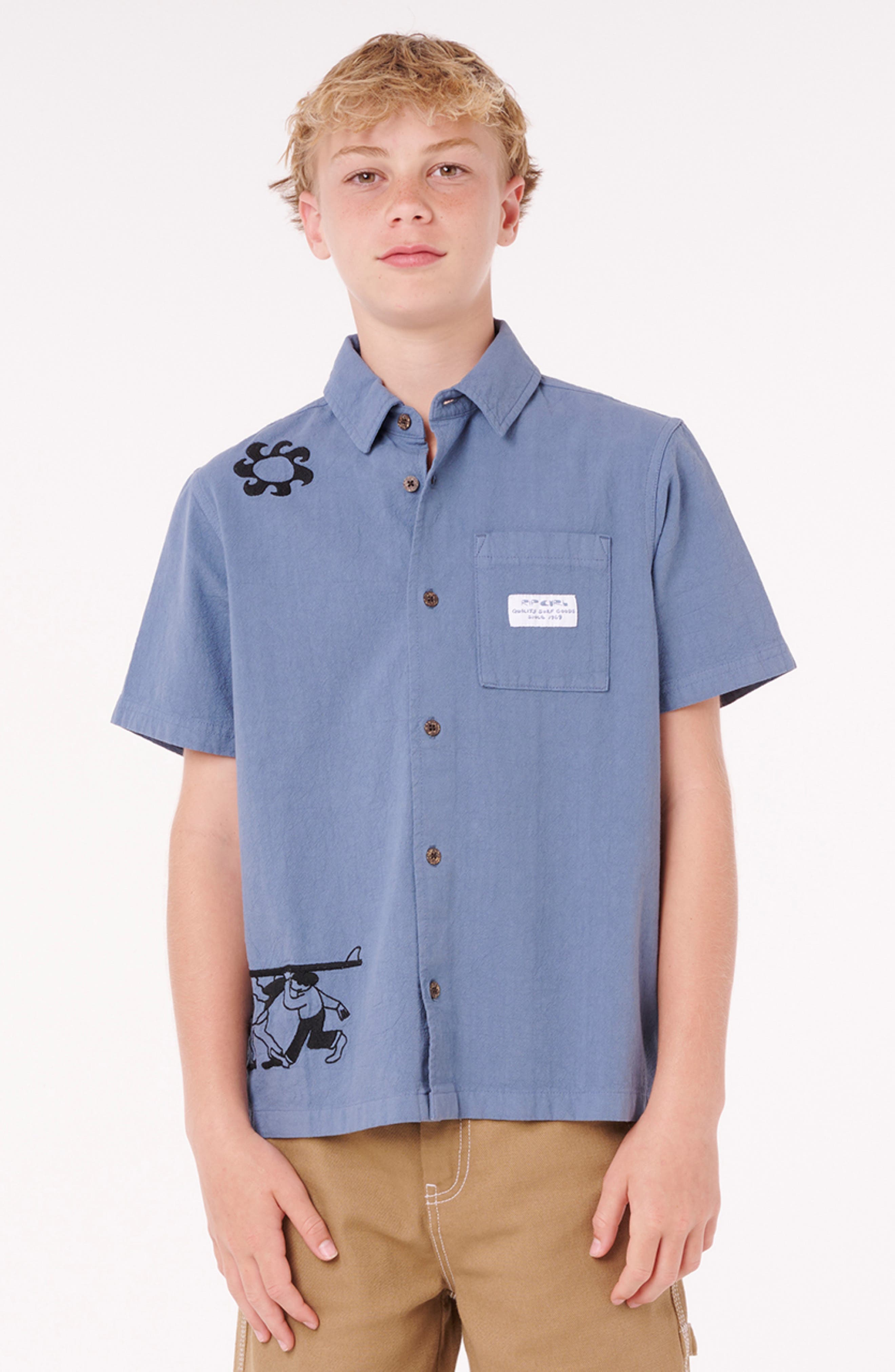 Kids' Williams Button-Up Shirt