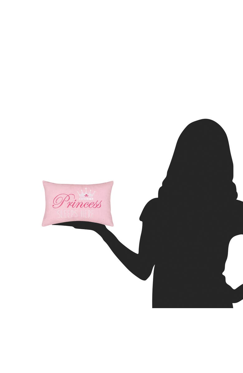 C&F Home Princess Pillow, Alternate, color, Pink