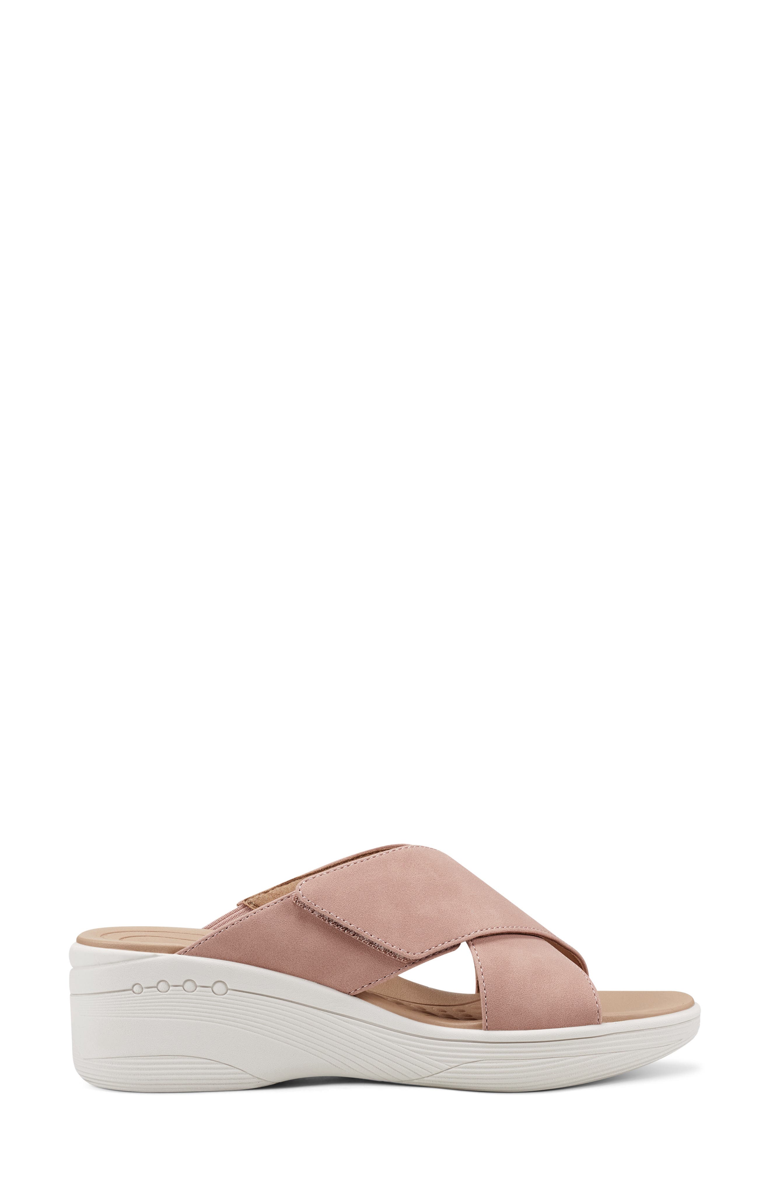 Easy Spirit Bindie Wedge Sandal, Alternate, color, Rose Dawn