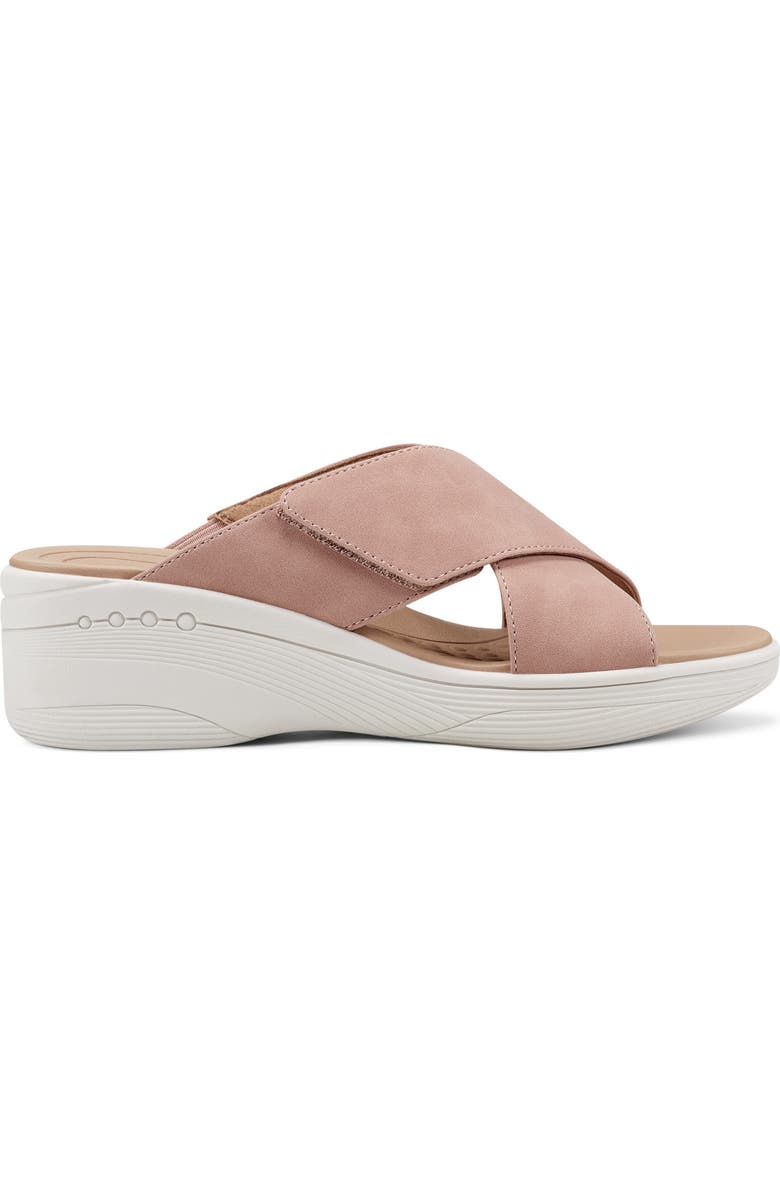 Easy Spirit Bindie Wedge Sandal, Alternate, color, Rose Dawn
